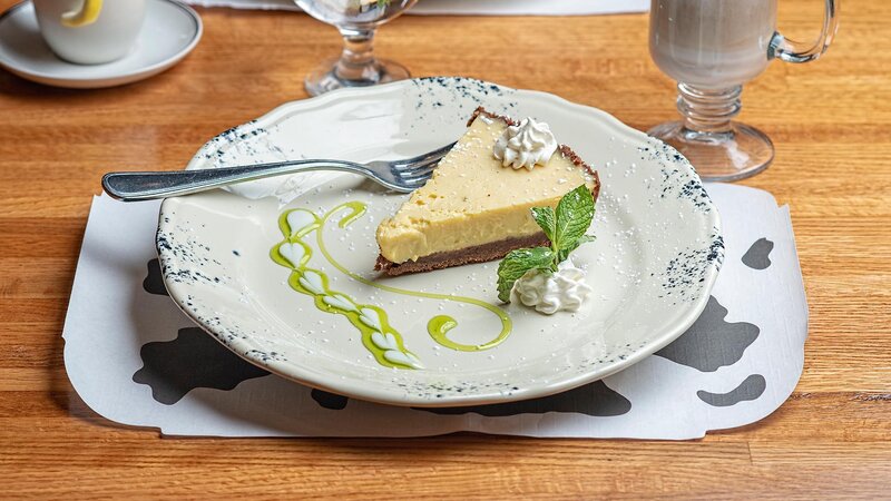 Key lime pie dessert